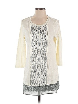 Logo By Lori Goldstein 3/4 Sleeve Top