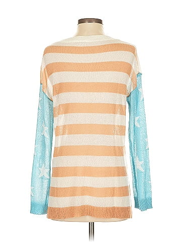 Hem & Thread Pullover Sweater (view 2)