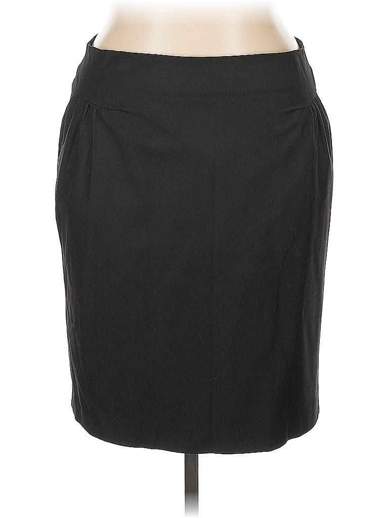 Pre-owned Ann Taylor Loft Formal Skirt In Black