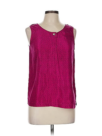 Carole Little Sleeveless Silk Top (view 1)