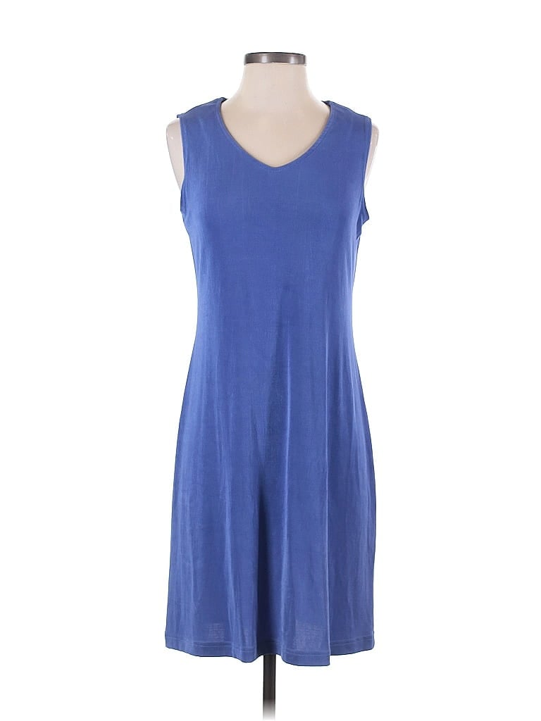 Pre-owned Coldwater Creek Casual Dress In Blue