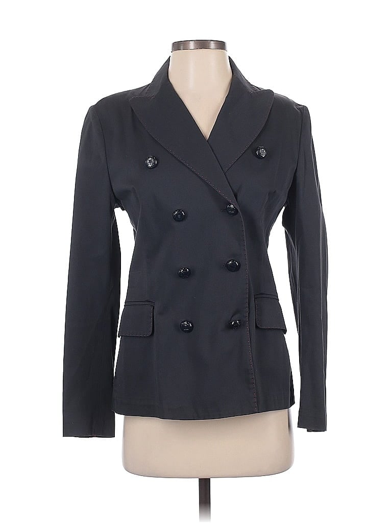 FEMME BY MICHELE ROSSI Pre-owned Blazer Jacket In Black