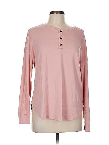 Prettygarden Long Sleeve Henley (view 1)