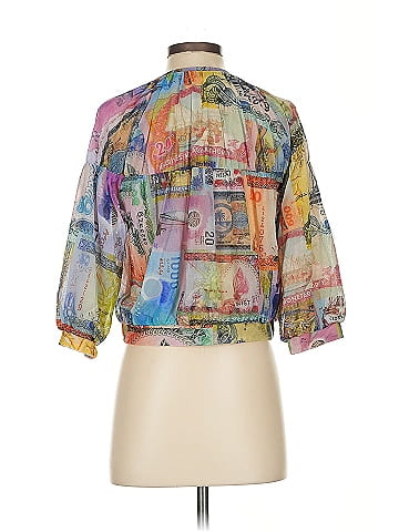 FUZZI 3/4 Sleeve Blouse (view 2)