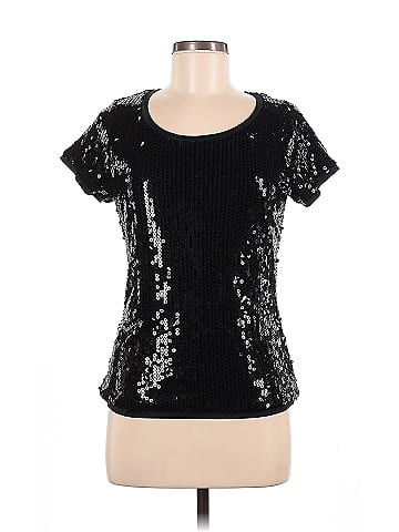 August Silk Short Sleeve Top (view 1)