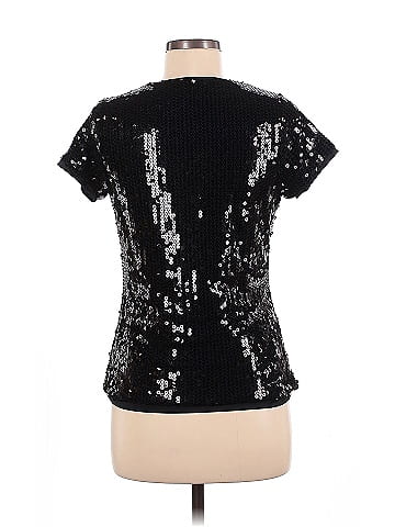 August Silk Short Sleeve Top (view 2)