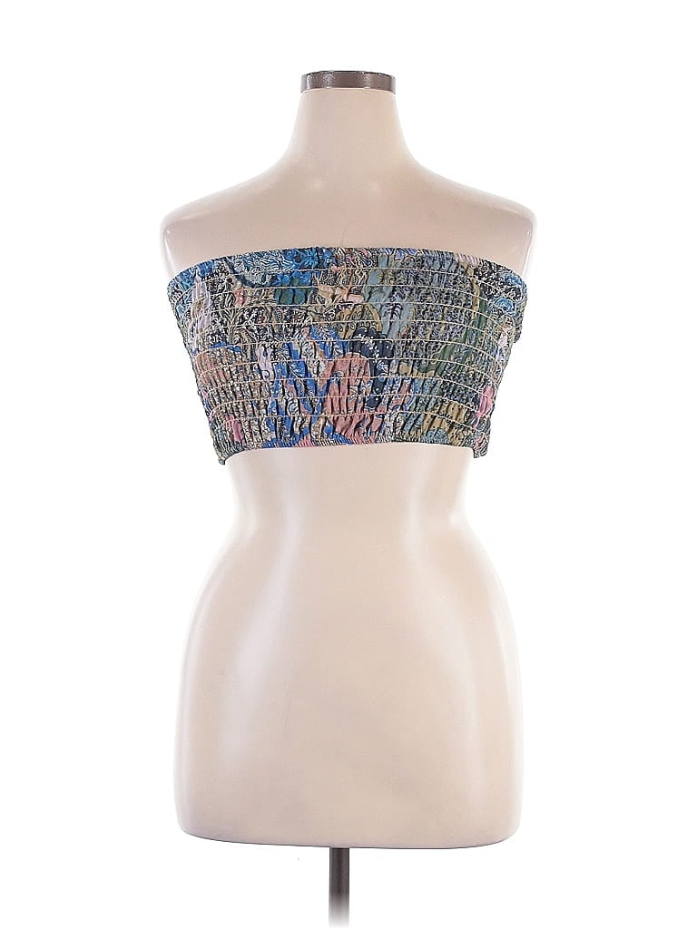 MISA Los Angeles 100% Polyester Blue Tube Top Size XL - photo 1