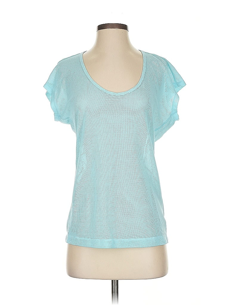 Pre-owned Nike Short Sleeve T-shirt In Blue