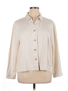 Cozy Earth 3/4 Sleeve Button Down Shirt