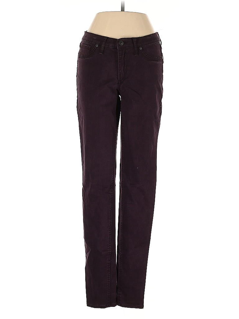 Pre-owned Abs Allen Schwartz Casual Pants In Purple