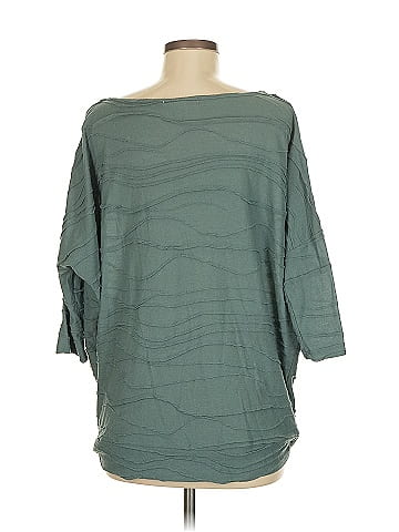 August Silk 3/4 Sleeve Top (view 2)