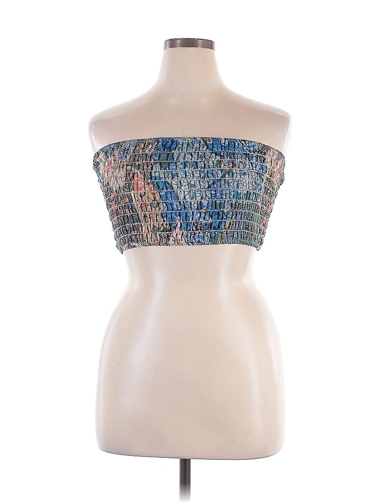 MISA Los Angeles 100% Polyester Blue Tube Top Size XL - photo 1