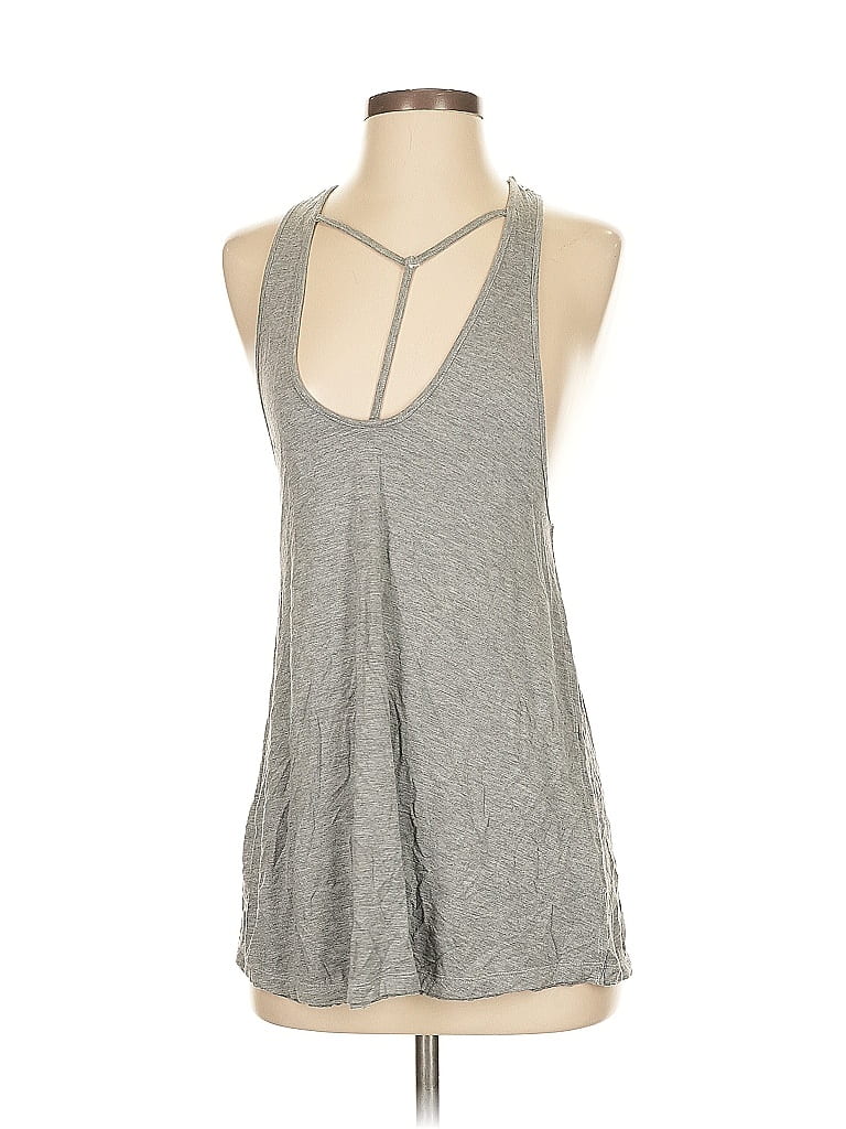 Pre-owned We The Free Tank Top Gray Halter Neckline Tops