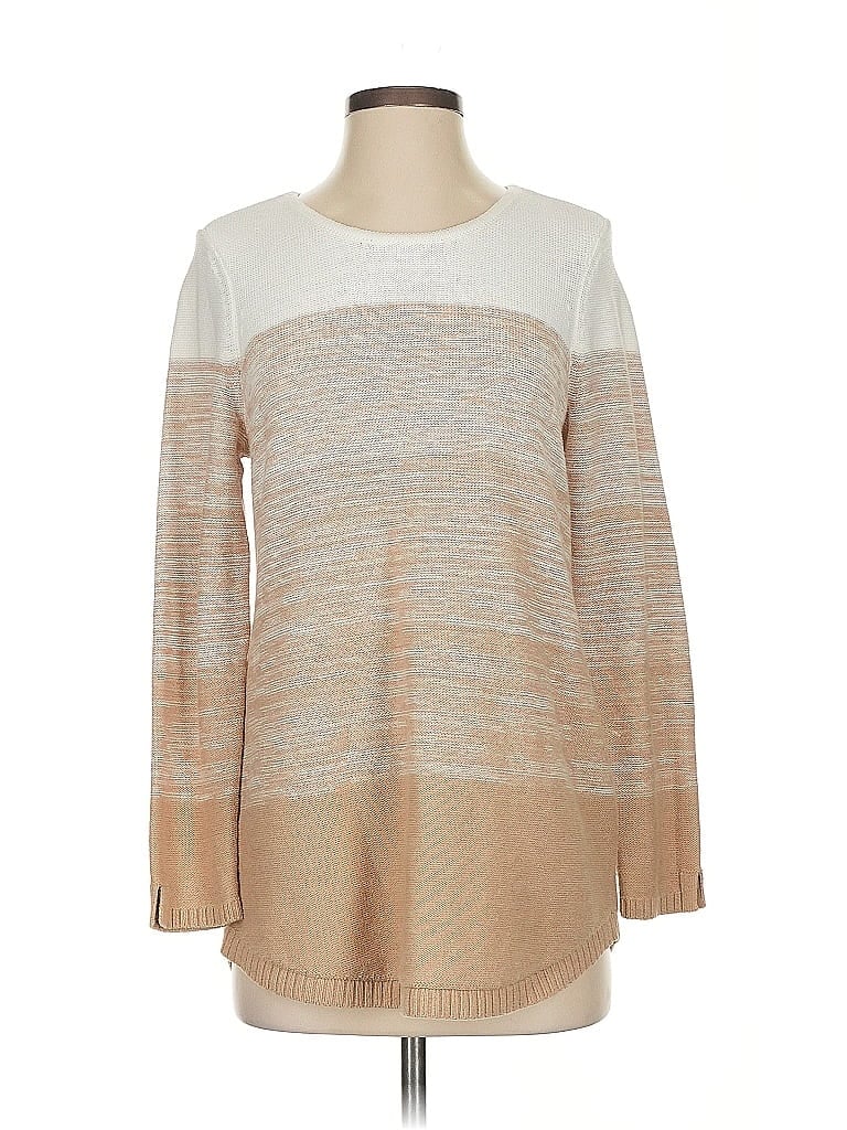 Click to view more detailed imagery on our partner's website Pre-owned Chico's Pullover Sweater In Brown