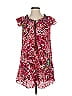 Krista Lee 100% Rayon Pink Red Casual Dress Size XS - photo 1