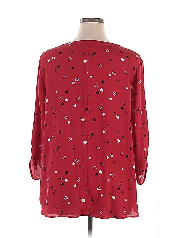 Catherines 3/4 Sleeve Blouse (view 2)
