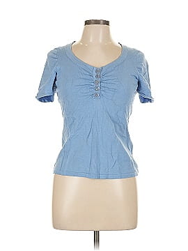 August Silk Short Sleeve Top