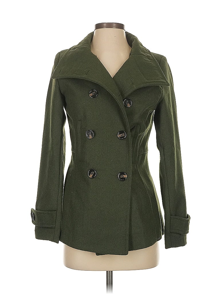 Pre-owned Thread & Supply Coat In Green