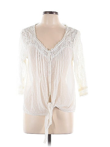 American Rag Cie 3/4 Sleeve Blouse (view 1)