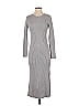 WAYF Gray Casual Dress Size XS - photo 1