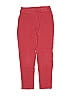 Tea Solid Red Casual Pants Size 10 - photo 1