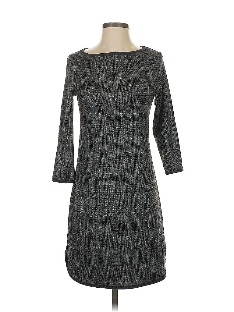 Pre-owned Max Studio Casual Dress In Gray