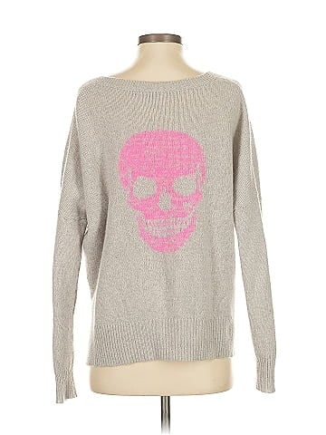 Skull Cashmere Cashmere Pullover Sweater (view 2)