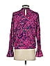 Tiny 100% Cotton Purple Long Sleeve Blouse Size S - photo 2