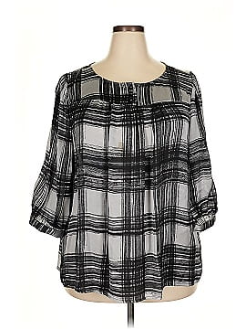 Susan Graver 3/4 Sleeve Blouse