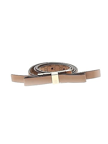 Gucci Leather Thin Bow Belt (view 1)