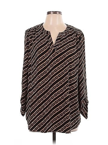 Anne Klein Long Sleeve Blouse (view 1)