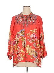 Johnny Was 3/4 Sleeve Blouse