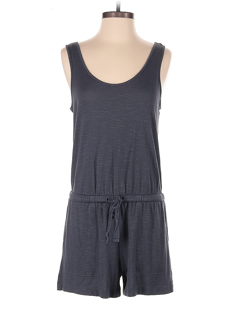 Lou & Grey for LOFT Solid Gray Romper Size S - photo 1