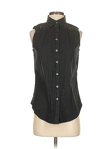 Ann Taylor Sleeveless Button-Down Shirt (view 1)
