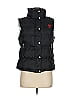 FIORUCCI 100% Nylon Hearts Solid Black Vest Size M - photo 1