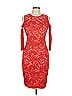 Bisou Bisou Red Cocktail Dress Size 10 - photo 1
