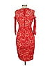Bisou Bisou Red Cocktail Dress Size 10 - photo 2