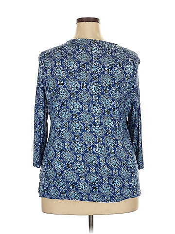 Croft & Barrow 3/4 Sleeve Blouse (view 2)