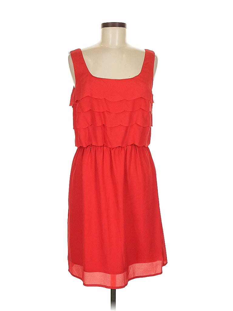 Pre-owned Gianni Bini Casual Dress In Red