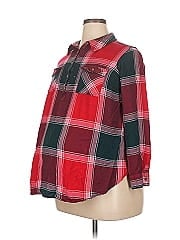 Isabel Maternity 3/4 Sleeve Button Down Shirt