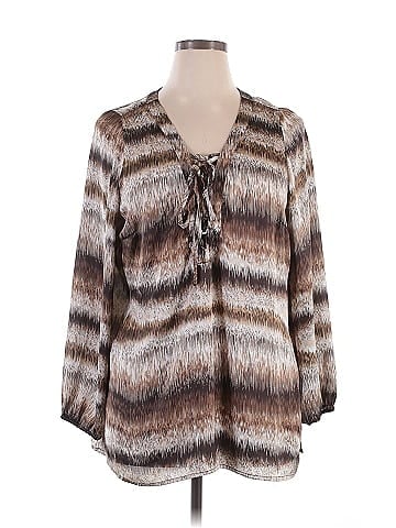 Fashion Bug 3/4 Sleeve Blouse (view 1)
