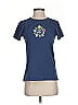 Life Is Good Floral Blue Short Sleeve T-Shirt Size S - photo 1