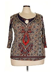 One World 3/4 Sleeve Blouse