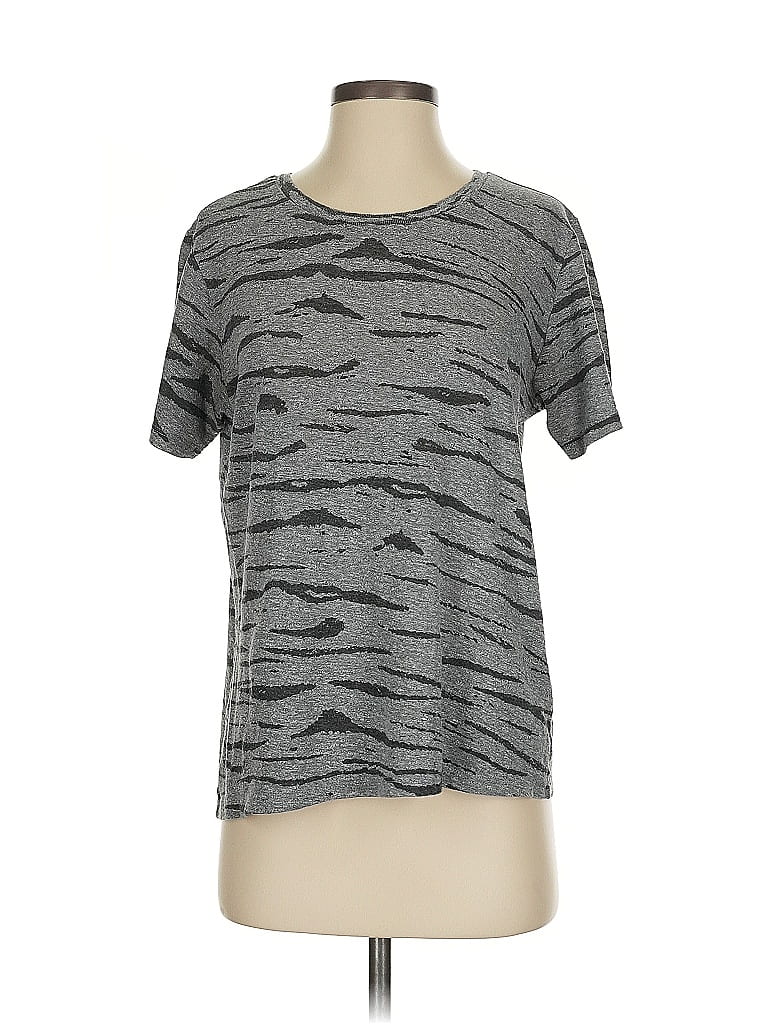 Pre-owned Monrow Active T-shirt In Gray