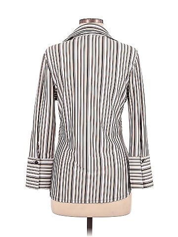 Anxiety 3/4 Sleeve Button-Down Shirt (view 2)