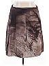 Akris Punto 100% Baumwolle Tie-dye Brown Casual Skirt Size 14 - photo 1