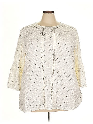 Suzanne Betro 3/4 Sleeve Blouse (view 1)
