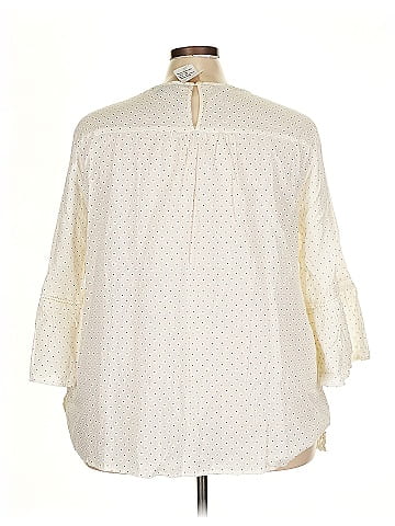 Suzanne Betro 3/4 Sleeve Blouse (view 2)