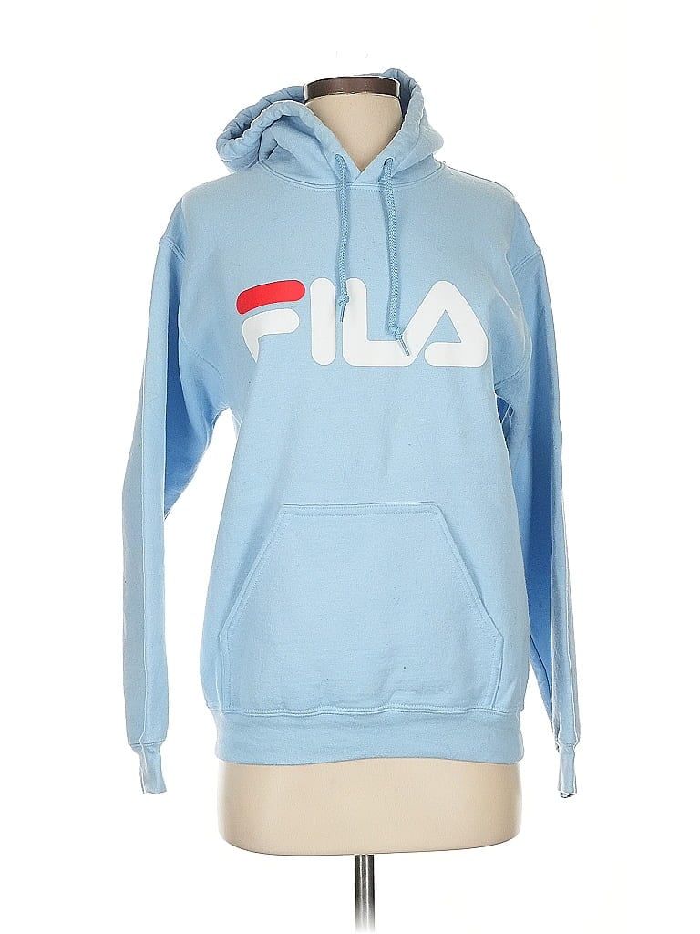 Click to view more detailed imagery on our partner's website Pre-owned Fila Pullover Hoodie In Blue