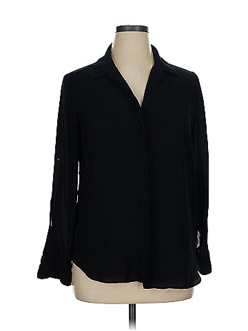 Mossimo Long Sleeve Blouse (view 1)
